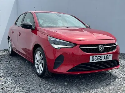 Used Vauxhall Corsa 75 HP (55 kW) 2020 Red Hatchback