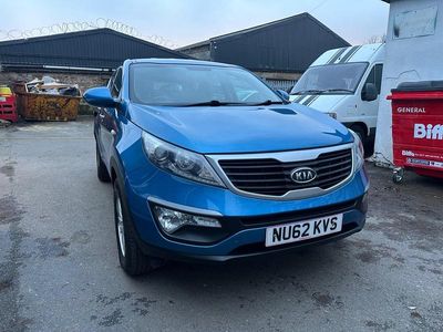 Used Kia Sportage 115 HP (84 kW) 2012 Blue SUV