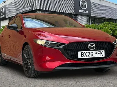 Used Mazda 3 Homura-Line 140 HP (102 kW) 2026 Red Hatchback