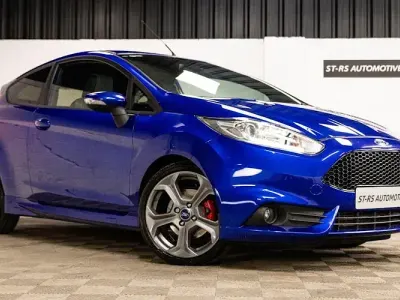 Used Ford Fiesta ST 182 HP (133 kW) 2016 Blue Hatchback