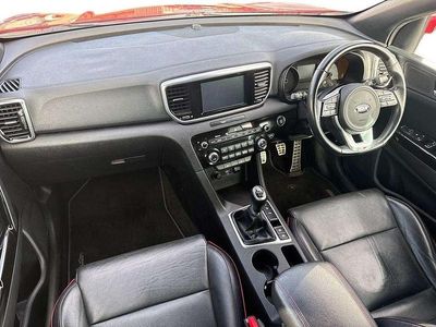 Used Kia Sportage GT-Line 181 HP (133 kW) 2019 Red SUV