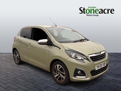 Used Peugeot 108 Collection 72 HP (52 kW) 2020 Green Hatchback
