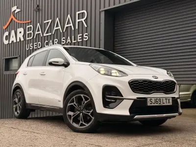 Used Kia Sportage GT-Line 136 HP (100 kW) 2019 White SUV