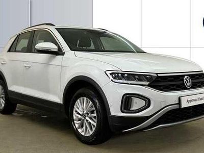 White Used 2023 VW T-Roc Life SUV | £18,476 (Fair price)