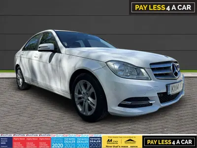 Used Mercedes C180 Executive 2014 White Sedan