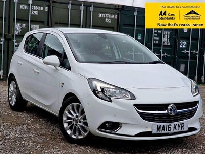 Used Vauxhall Corsa 90 HP (66 kW) 2016 White Hatchback