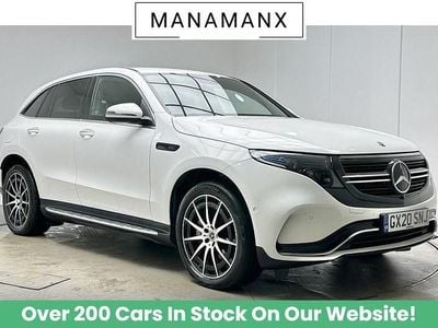 White Used 2020 Mercedes EQC400 AMG line SUV | £20,380 (Good price)