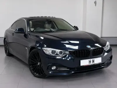 Used BMW 428 Luxury Line 245 HP (180 kW) 2015 Blue Coupe