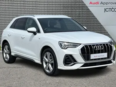 Used Audi Q3 S-Line 150 HP (110 kW) 2022 White SUV