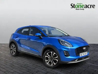 Used Ford Puma Titanium 125 HP (91 kW) 2023 Blue SUV