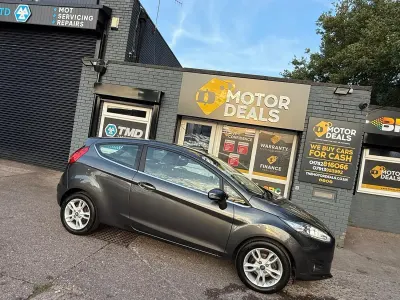 Used Ford Fiesta Zetec 80 HP (58 kW) 2016 Grey Hatchback