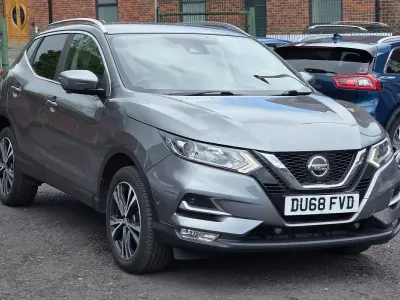 Used Nissan Qashqai N-Connecta 2018 Grey SUV