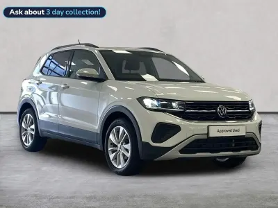 Used VW T-Cross Match 95 HP (69 kW) 2026 White SUV