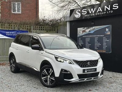 White Used 2017 Peugeot 5008 GT-line SUV | £11,295 (A bit pricey)