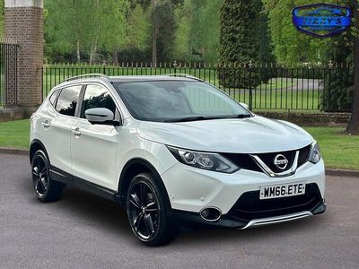 Used Nissan Qashqai Black Edition 110 HP (80 kW) 2016 White SUV