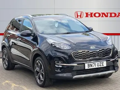 Second-hand Kia Sportage GT-Line 136 CP (100 kW) 2021 Negru SUV