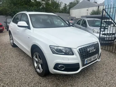 Used Audi Q5 S-Line 180 HP (132 kW) 2011 White SUV