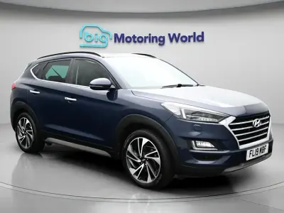 Second-hand Hyundai Tucson Premium SE 177 CP (130 kW) 2019 Albastru SUV