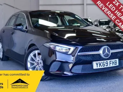 Used Mercedes A180 116 HP (85 kW) 2019 Black Hatchback