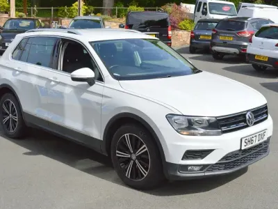 Używany VW Tiguan SE 150 KM (110 kW) 2017 Biały SUV