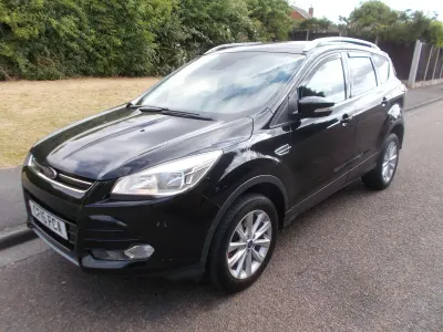 Used Ford Kuga Titanium 150 HP (110 kW) 2016 Black SUV