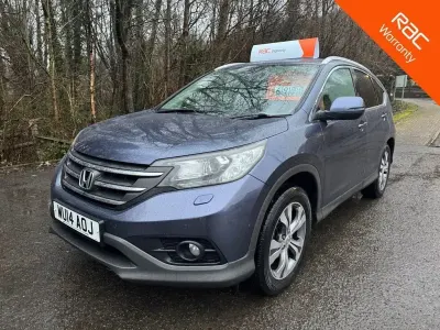 Usado Honda CR-V SR 155 CV (114 kW) 2014 Azul SUV