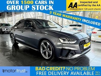 Used Audi A4 Black Edition 163 HP (119 kW) 2021 Grey Sedan