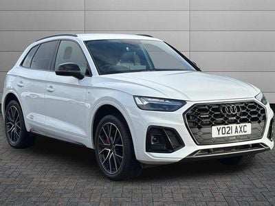 Used Audi Q5 Comfort 299 HP (219 kW) 2021 Glacier white SUV