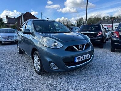 Begagnad Nissan Micra Acenta 80 HK (58 kW) 2014 Grå Halvkombi
