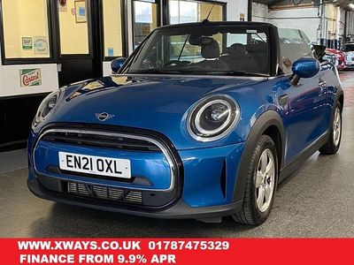 Used Mini Cooper Cabriolet Classic 136 HP (100 kW) 2021 Blue Cabriolet