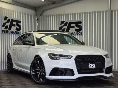 Used Audi RS6 Comfort 560 HP (411 kW) 2015 White Estate