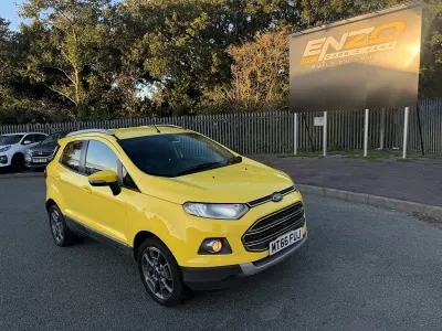 Used Ford Ecosport Titanium 125 HP (91 kW) 2016 Yellow SUV