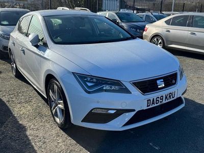 Used Seat Leon FR 150 HP (110 kW) 2019 White Hatchback