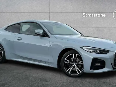 Usado BMW 420 M Sport 181 CV (133 kW) 2021 Gris Coupe