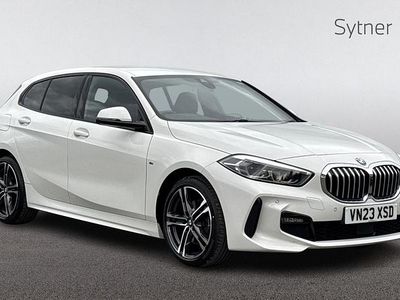 Used BMW 118 M Sport 134 HP (98 kW) 2023 White Hatchback