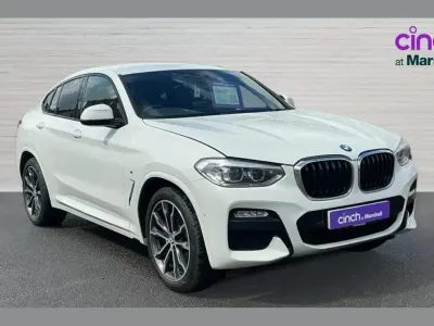 Used BMW X4 M Sport 187 HP (137 kW) 2019 White SUV