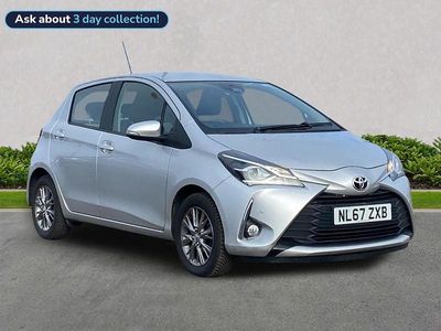 Used Toyota Yaris 111 HP (81 kW) 2017 Silver Hatchback