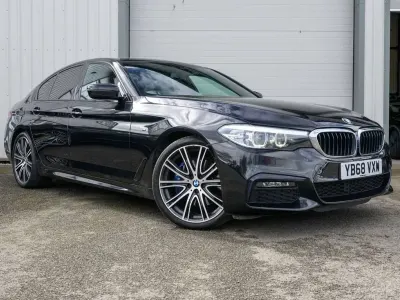 Begagnad BMW 530 M Sport 265 HK (194 kW) 2018 Svart Sedan