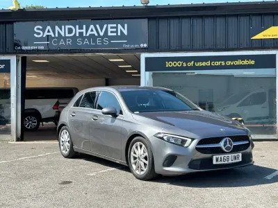 Used Mercedes A180 116 HP (85 kW) 2018 Grey Hatchback