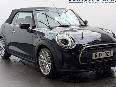 Blue/black Used 2021 Mini Cooper Cabriolet Exclusive Cabriolet | £15,750 (Good price)