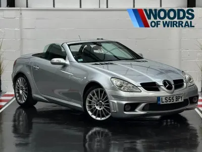 Usado Mercedes SLK55 AMG AMG 360 HP (264 kW) 2005 Prateado Cabrios