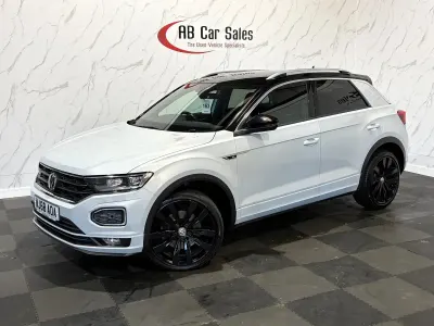 Used VW T-Roc R-line 115 HP (84 kW) 2018 Silver SUV