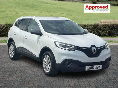 Used Renault Kadjar Dynamique 110 HP (80 kW) 2016 White SUV
