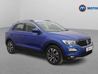 Used VW T-Roc Active 150 HP (110 kW) 2021 Blue SUV