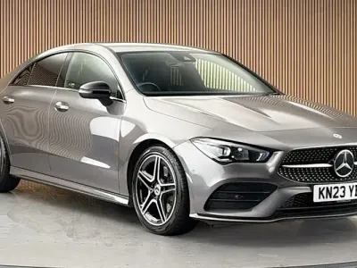 Used Mercedes CLA200 Executive 163 HP (119 kW) 2022 Mountain grey Coupe