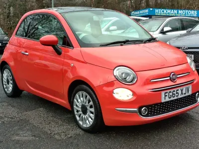 Gebraucht Fiat 500 Lounge 105 PS (77 kW) 2015 Rosa Kleinwagen
