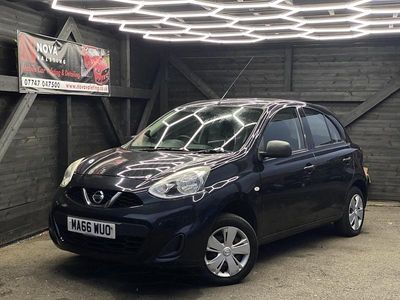 Black Used 2016 Nissan Micra Visia Hatchback | £2,495 (Fair price)