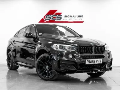 Used BMW X6 M Sport 258 HP (189 kW) 2018 Black SUV