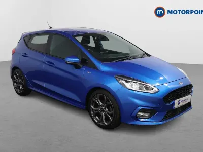 Używany Ford Fiesta ST-Line 95 KM (69 kW) 2020 Niebieski Hatchback