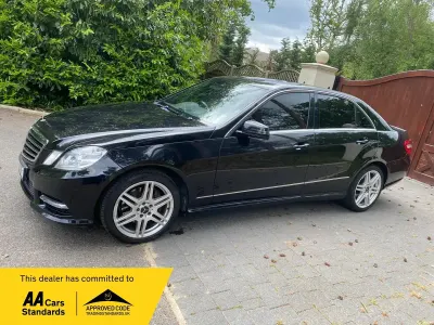 Used Mercedes E250 2013 Black Sedan